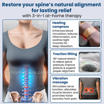 Original CoreRelief™ 3-in-1 At-Home Back Therapy