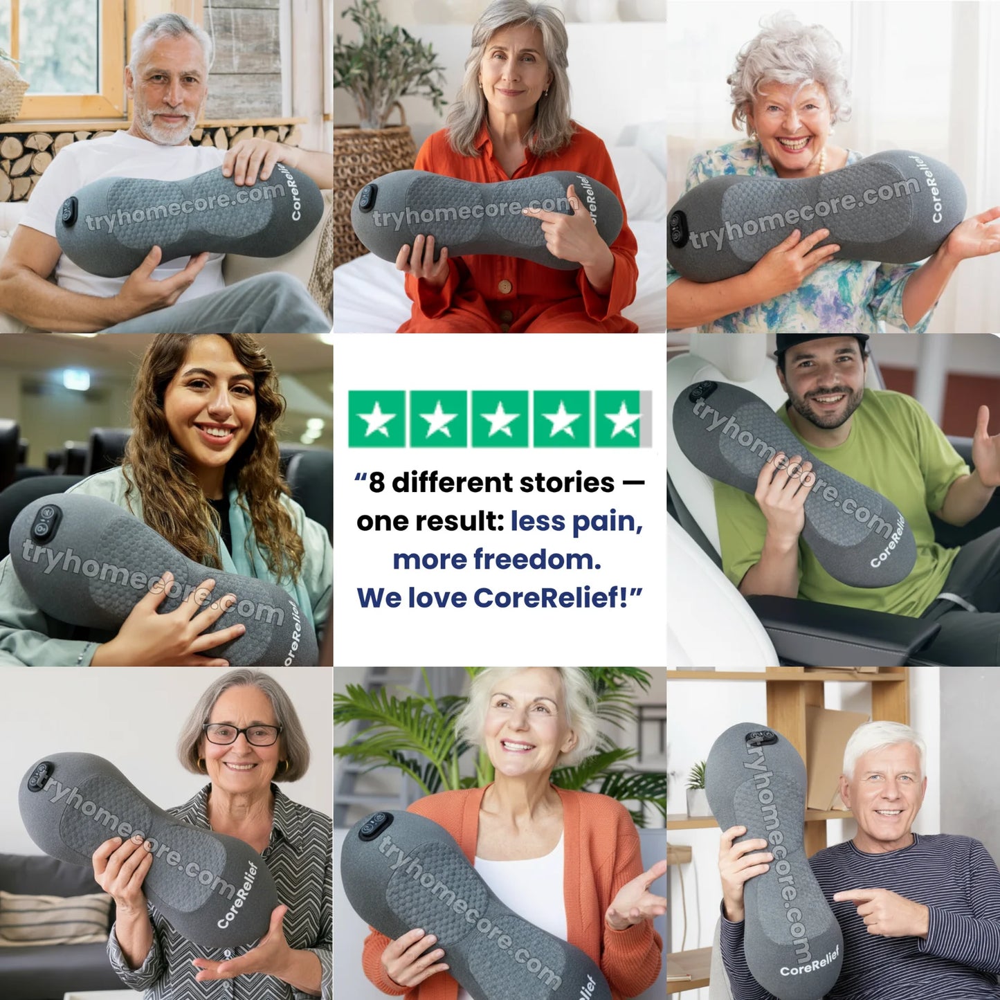 Original CoreRelief™ 3-in-1 At-Home Back Therapy