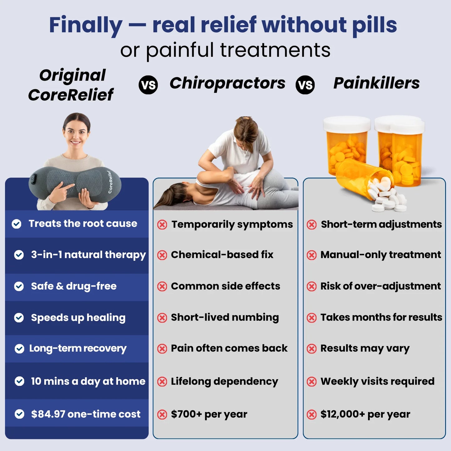 Original CoreRelief™ 3-in-1 At-Home Back Therapy