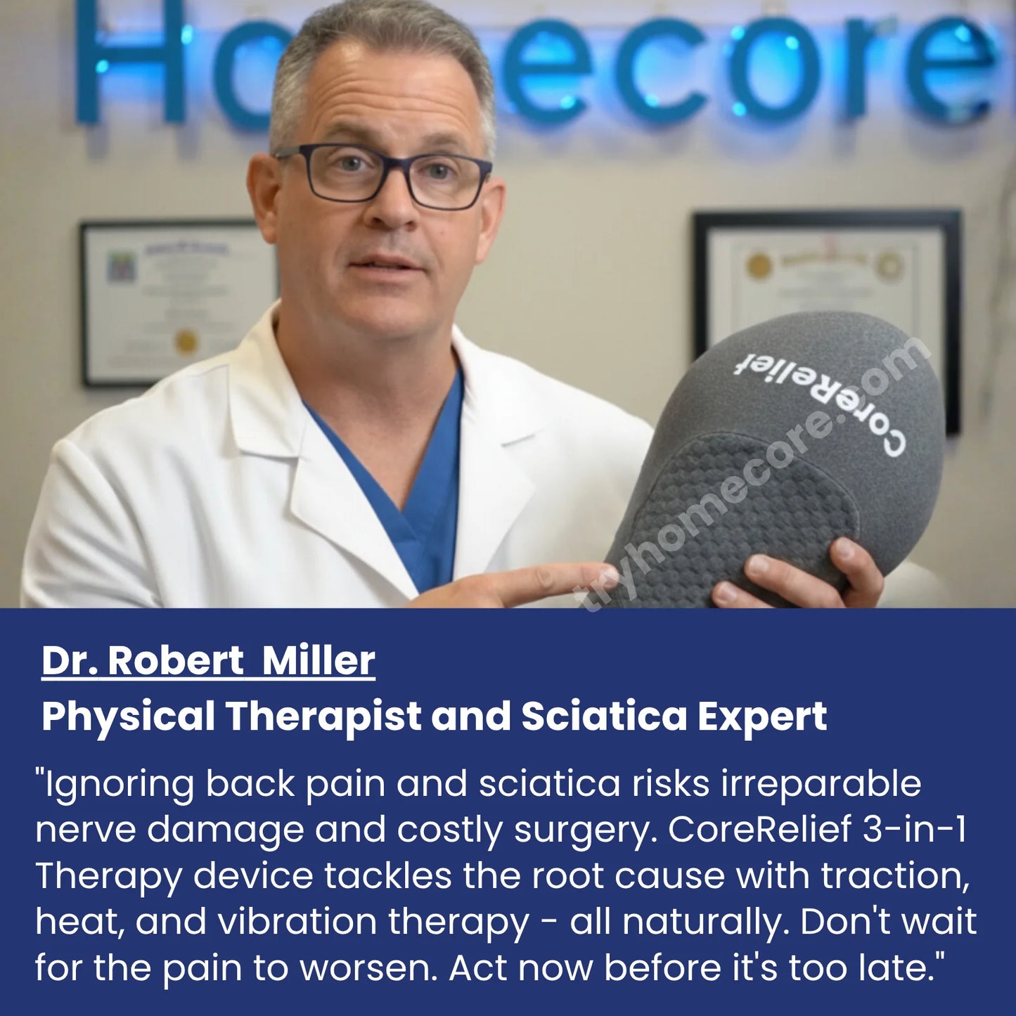 Original CoreRelief™ 3-in-1 At-Home Back Therapy