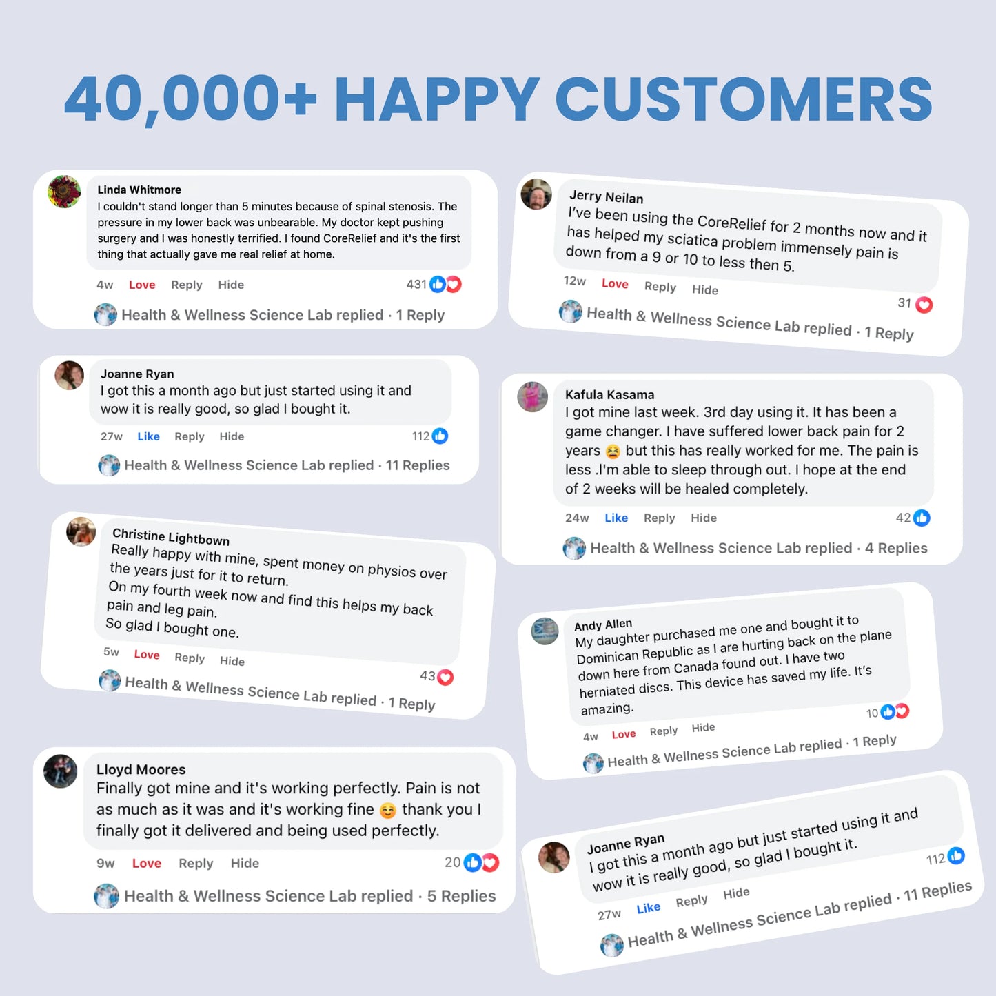 Original CoreRelief™ 3-in-1 At-Home Back Therapy