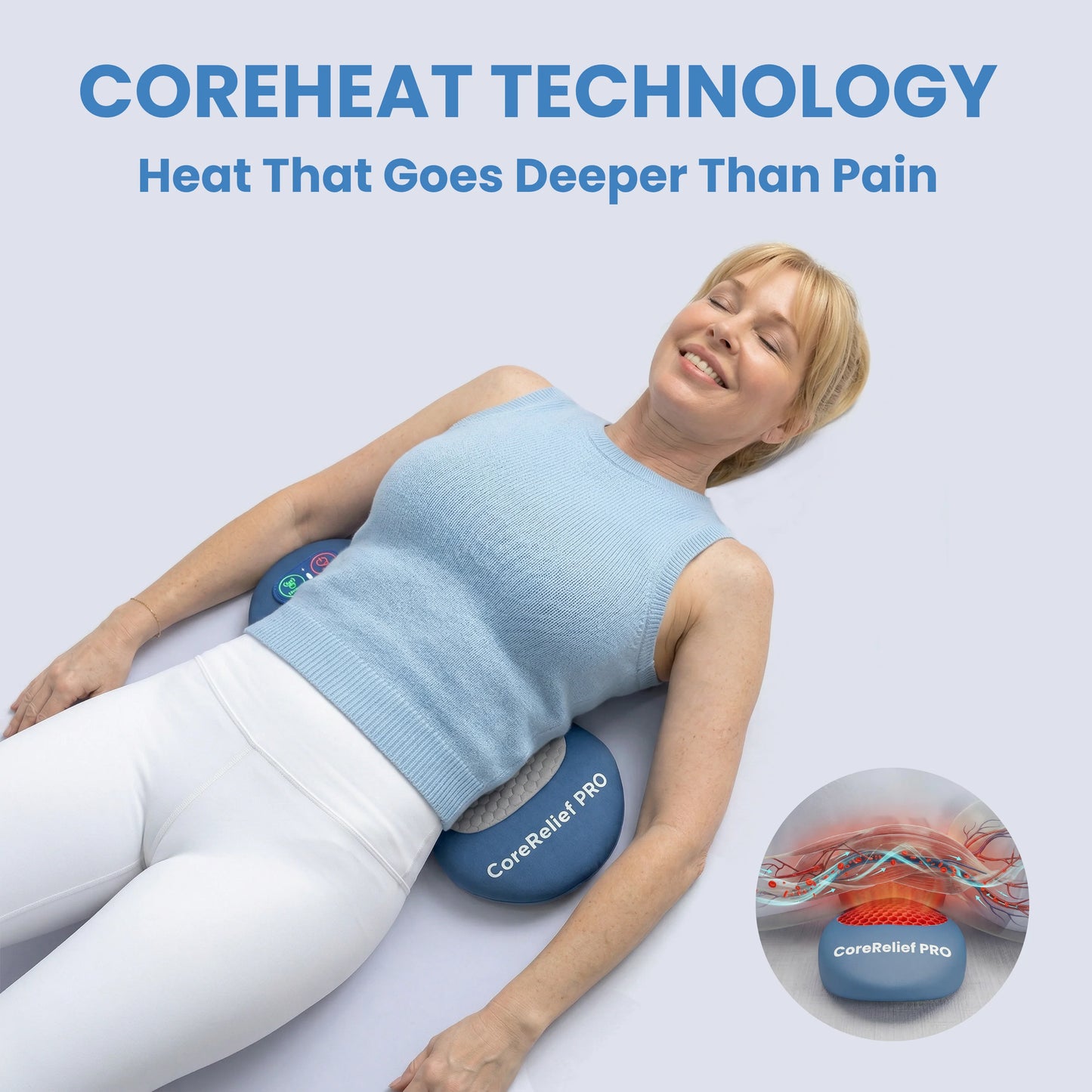 Original CoreRelief™ Pro 3-in-1 At-Home Back Therapy