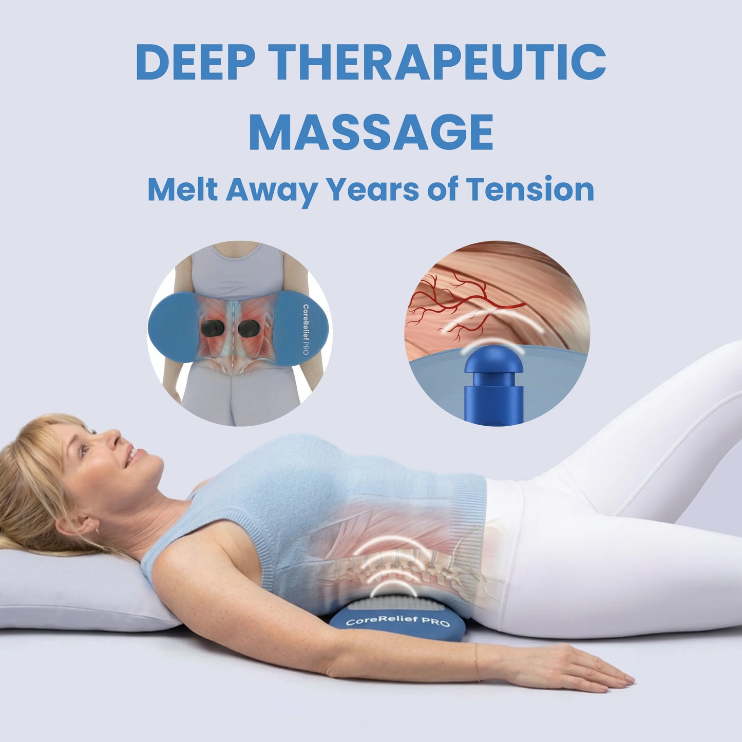 Original CoreRelief™ Pro 3-in-1 At-Home Back Therapy