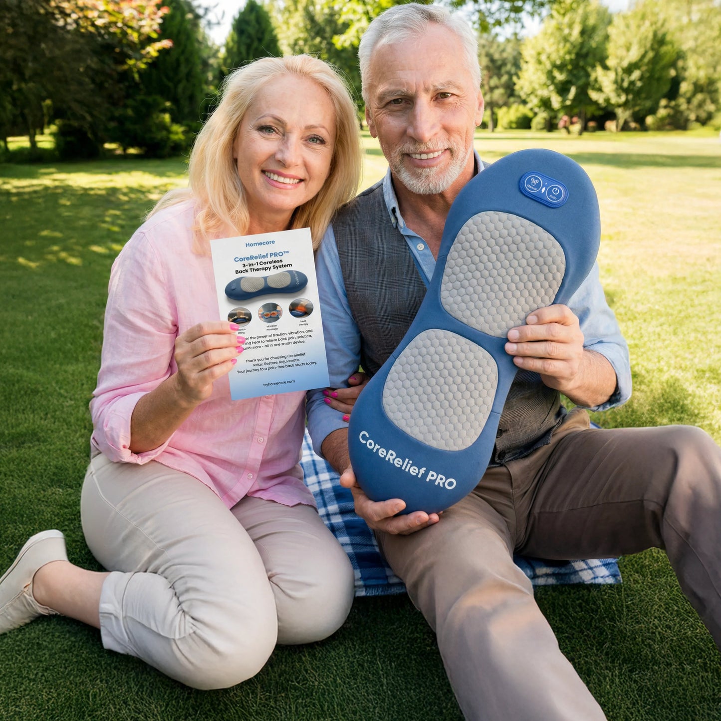 Original CoreRelief™ Pro 3-in-1 At-Home Back Therapy