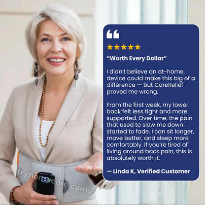 Original CoreRelief™ - 5-in-1 At-Home Back Therapy Belt