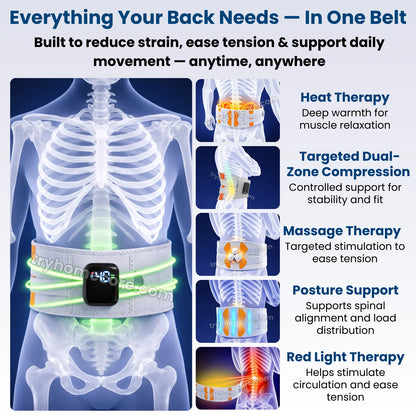 Original CoreRelief™ - 5-in-1 At-Home Back Therapy Belt